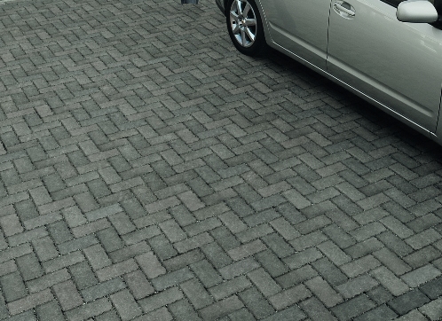 Permeable Block Paving Driveline Priora - 1. Charcoal