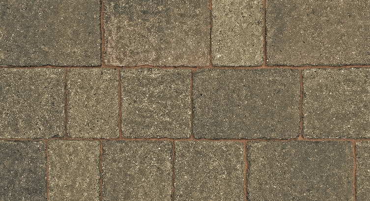 Drivesett Tegula Driveway (160 x 160 x 50mm) - Medium Pack -  Charcoal