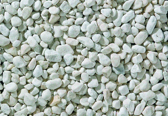 Spanish White Pebbles (875kg)