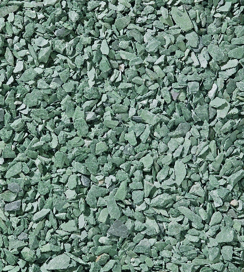 Green Slate Chippings 20mm (Bulk Bag)