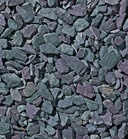 Plum Slate Chippings 40mm (Bulk Bag)