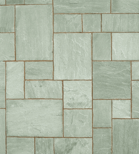 Marshalls Indian Sandstone  (570x570) - Grey Multi Variable Thickness