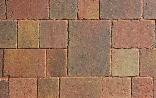 Drivesett Tegula Driveway (160 x 160 x 50mm) - Medium Pack -  Autumn