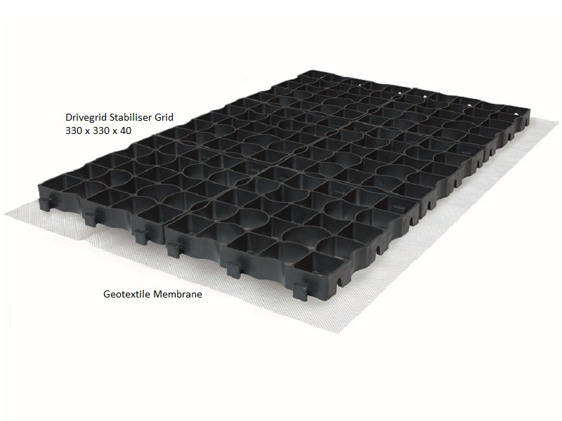 Drivegrid Permeable Driveway Grid - Black