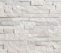 Stoneface Veneer Drystack Walling (Corner) -  Oyster Quartzite