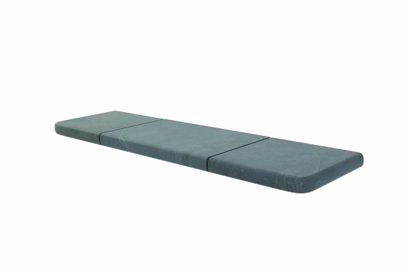 Fairstone Sawn Versuro Steps - Centre Stone  Pack - Black